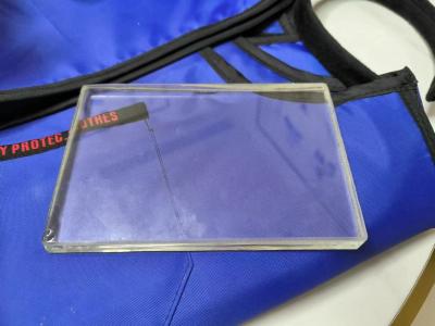 China 10mm X Ray Lead Glass Surface Finish Polished Reflection 1% Thickness 10mm for sale