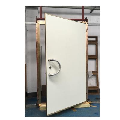 China 10MHz 130MHz Radiation Protection Shielding Doors Brass Foil Framed For MRI Room for sale