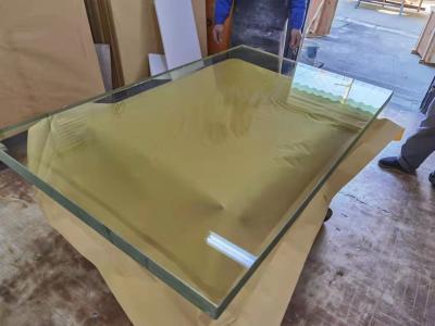 China 25mm 6.71mmpb Radiation Protection Lead Glass X Ray Shielding 200 X300mm for sale