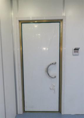 China Copper Inlay Shielding Radiation Protection Doors Brass Frame Swing For Mri Room for sale
