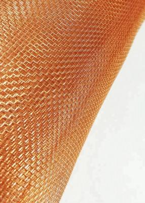 China 1.8m 0.25MM Pure Copper Mesh Fabric Twill Dutch Weave RFID Shielding for sale