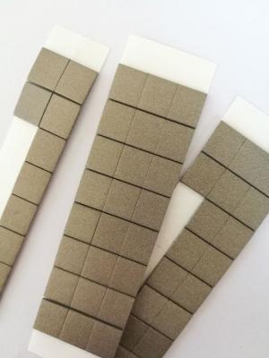 China 1000mm Square Conductive Gaskets Emi Shielding Conductive Fabric Over Foam For RF Door for sale