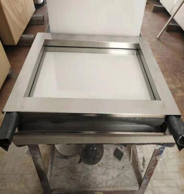 China 8mm X Ray Radiation Protection Lead Glass 1000 X 800mm 1.7mmpb for sale