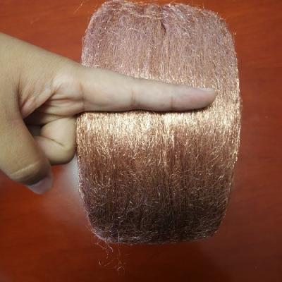 China 0.5mm 0.08MM Electrically Conductive Fabric  Fiber Wool Copper Mesh EMF Shielding for sale