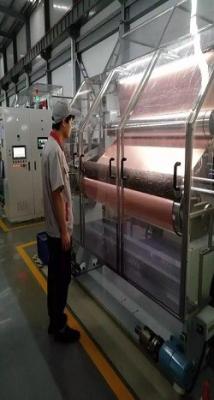 China Hoja del cobre de la hoja 3oz del rollo de la tira que protege el grueso de 0.1m m para la jaula de Faraday en venta