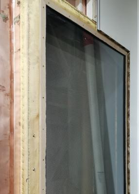 China 60db Noise Shielding Windows Rf Wooden Frame à venda