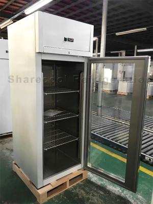 China porta de vidro habilitado do CE ereto de aço inoxidável do refrigerador 580L única à venda