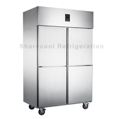 China Congelador de refrigerador duplo do Temp de Sharecool à venda