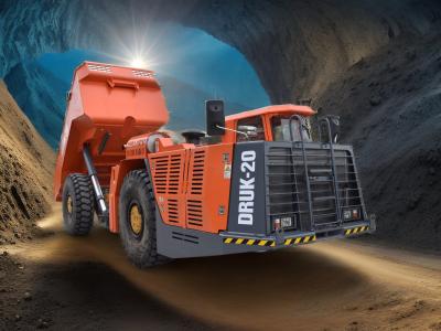 China DERUI   DRUK-20  Underground  Gold mine copper mine  usage dump truck en venta
