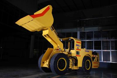 China Máquina de mineração LHD amarelo Carregador de extremo frontal subterrâneo personalizado à venda