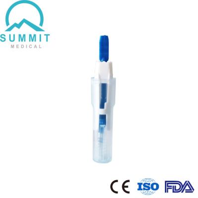 China 30G 1.5mm Safety Blood Lancet with Auto Retractable Lancet Needle for sale