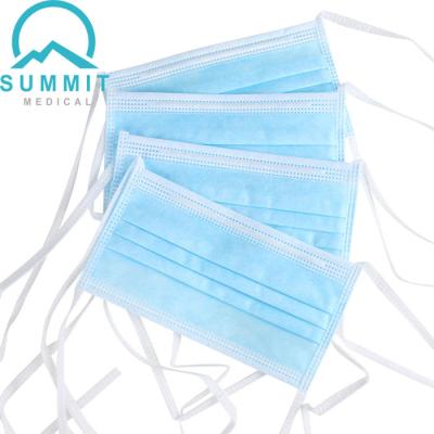 China Disposable Breathable Sterile Disposable Face Mask BFE 99% for sale