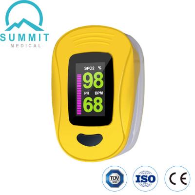 China Medical Fingertip Pulse Oximeter Colorful OLED Display for sale