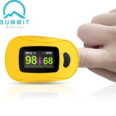 中国 頂上の無線デジタル指の脈拍の酸化濃度計の二重色OLED 販売のため