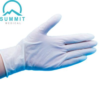 中国 0.08mmの医学の使い捨て可能な検査の手袋は、自由な生殖不能の乳液の外科手袋を粉にする 販売のため