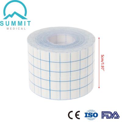 China 5cmX10m Wound Dressing Roll , White Non Woven Adhesive Tape for sale