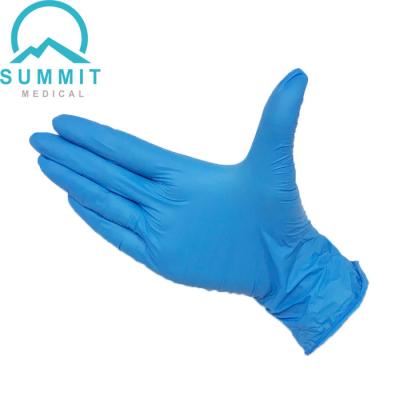 China FDA510K Medical Nitrile Latex Free Disposable Examination Gloves for sale