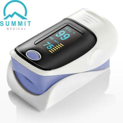 China 99% SpO2 4 Direction Adjustable Fingertip Pulse Oximeter With Plethysmograph for sale