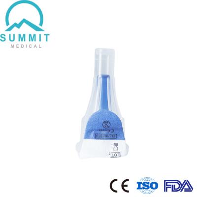 China Blauwe Diabetes Pen Needles Insulin Pen Needles voor Insulinepennen 31G 6MM Te koop