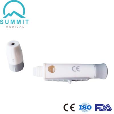 China Painless Design Glucometer Lancet Device Blood Sugar Adjustable Lancet Pen for sale