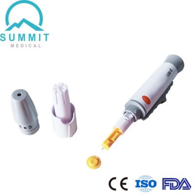 China Home Diagnostics Gentle Touch Lancet Pen Type Lancet Device for sale