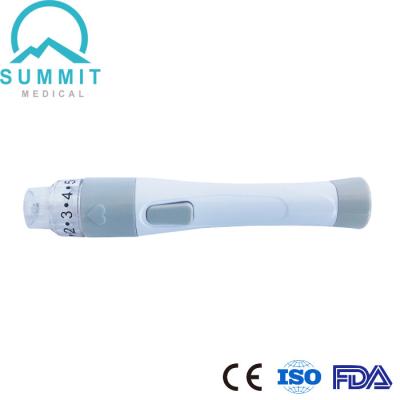 China Clear Protective Cap Glucometer Needle Pen For Blood Collection for sale