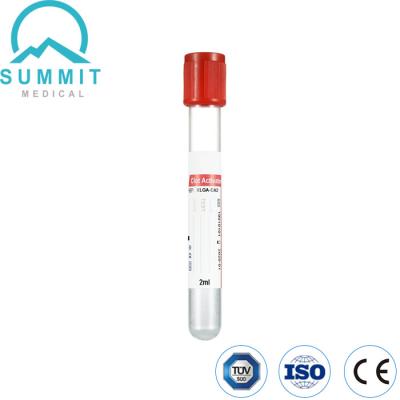 Chine Tube de collection de sang de vide de Pro-coagulation approuvé par ISO13485 de la CE de TUV avec l'activateur de caillot à vendre