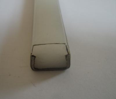 China Conveyor guide rails flat conveyor guide for conveyor system white color ZY-SG-006A 3MTR LENGTH for sale