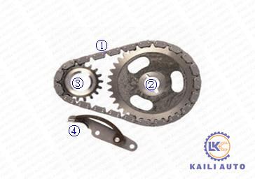 China E43Z6268A 46L Timing Chain Kit for Ford HSC Engine Tempo 2.5-N(153) OHV 4Cyl 86-92 à venda