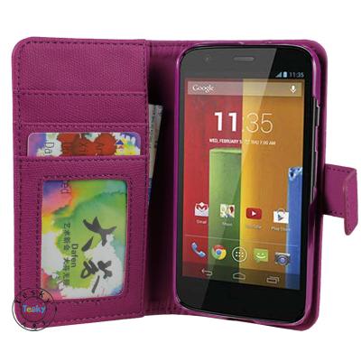 China new arrival pu leather case for moto G/ pc cell phone case for moto G for sale