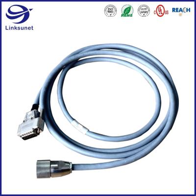 China Custom car wiring harness with Epic R Socket IP65 25mm Connector for sale