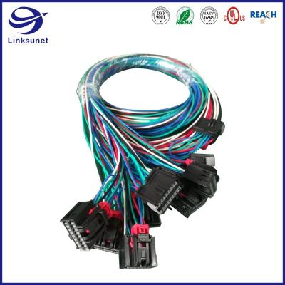 China Automobile Wiring Harness with OCS 0.64 2 - 16 pins Female Connector à venda