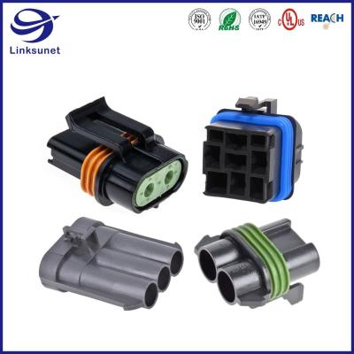 China Metri Pack 630 Waterproof 2.0mm connector for Engine Wiring Harness for sale