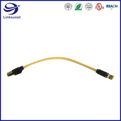 China Chicote de fios do fio do equipamento de comunicação com TM31P 8 Pin Plug Connectors à venda