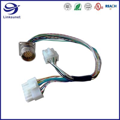 China Arnés de cable de encargo de la alta flexibilidad con el conector circular ÉPICO de Circon M23 en venta