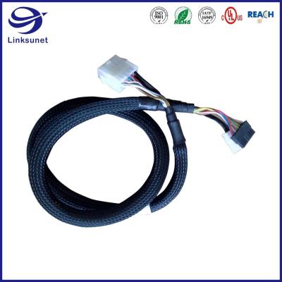 China Mini Fit Jr 5559 4.2mm Male Pin Connector Wire Harness For Radio Control for sale