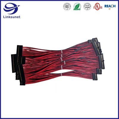 China Car LCD panel Wiring Harness with C Grid III 90142 2.54mm Female Connectors for sale