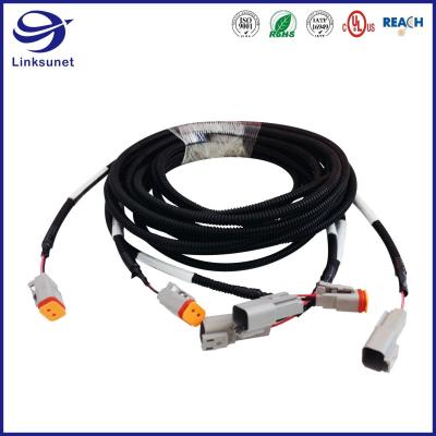 China Getriebe-Kabelstrang mit Stecker-Verbindungsstück Papierlösekorotrones 2 Reihen-4.0mm zu verkaufen