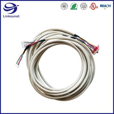 China Industrial wire harness with XA 2.5mm 250V Receptacle Connectors for sale