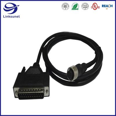 China Medical Machinery Wire Harness with DB 37pin Rectangle Male Connectors for sale