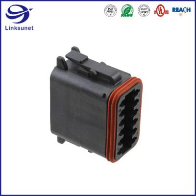 China DT06 IP68 2 Row Crimp Plug 	TE Connectivity AMP Connectors for Industrial equipment for sale