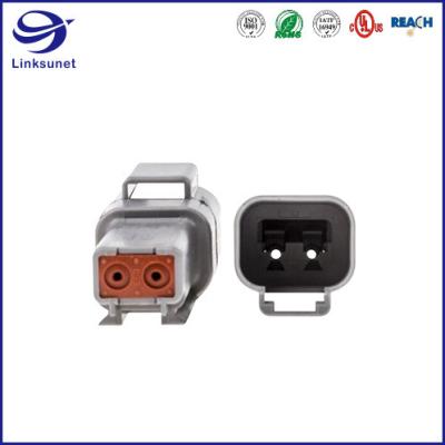China DT04 PA IP68 2 Row Receptacle TE Connectivity AMP Connectors for Transmission for sale