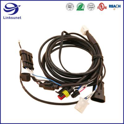 China 6.0mm Pitch Crimp Wire To Wire Connector Wire Harness For Car for sale