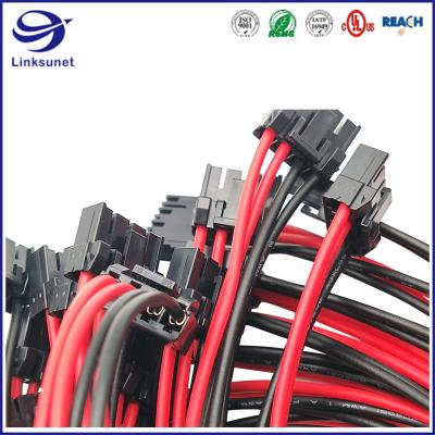 China Female Socket Receptacle Connector Wire Harness Pitch 3.96mm 1 Row for sale