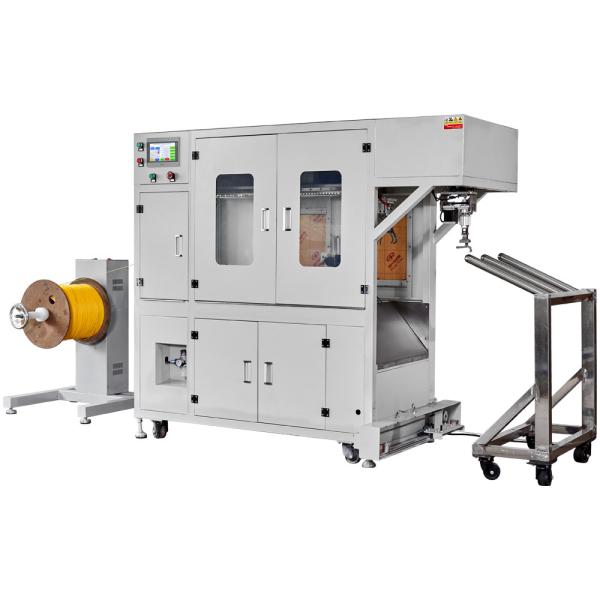 Quality Indoor Fiber Optic Cable Automatic Wire Measuring And Cutting Machine Processing for sale
