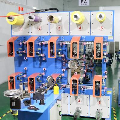 China 50 Line Indoor FTTH Drop Soft Cable Making Machine Processing for sale