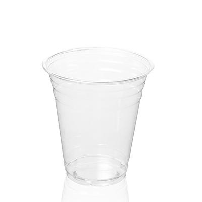 China 14oz Clear PET Cup With 98mm Dome Lid 400ml Disposable for sale