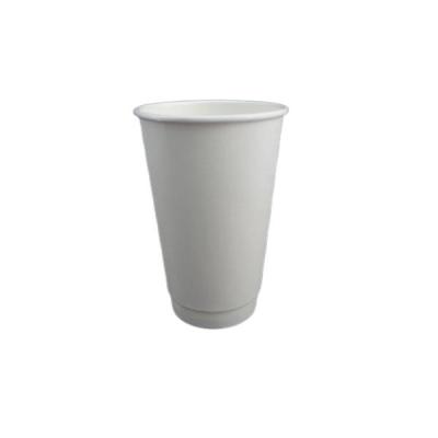 China Food Grade Paper Double Wall Hot Coffee Take Away Cups 8OZ for sale