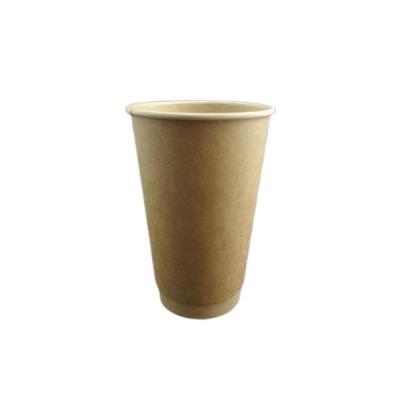 China taza disponible caliente del papel de empapelar del doble del café de la taza disponible doble del papel de empapelar en venta