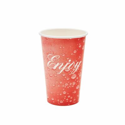 China 20OZ Eco Friendly Kraft Recyclable Paper Cups For Cold Drinks for sale